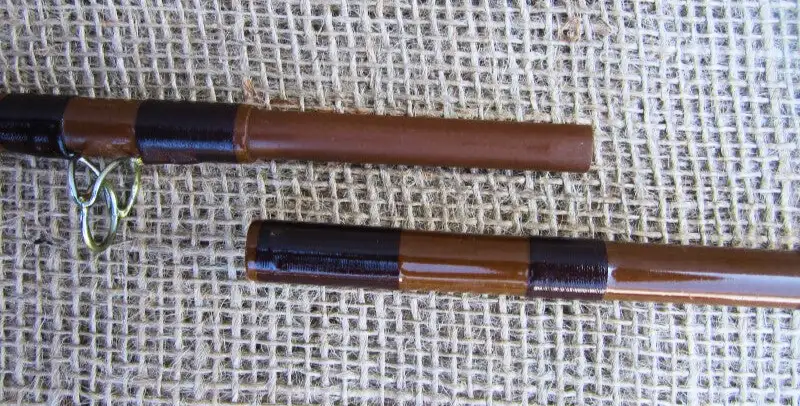 These ferrules are designed in a way that one section of the rod fits inside the other