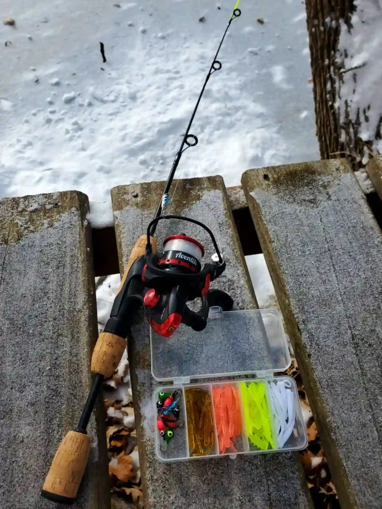 short size spin rods Ice fishing rods
