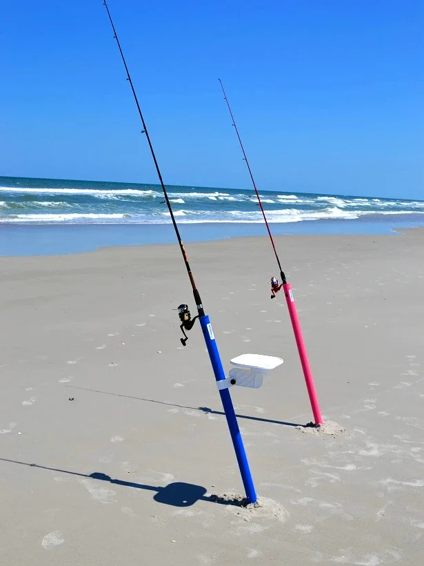Surf rod with extended length